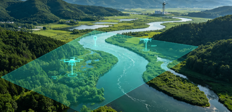 南昌县GEO 全域空间监测筑牢生态屏障，空间技术支撑环境治理与灾害防御